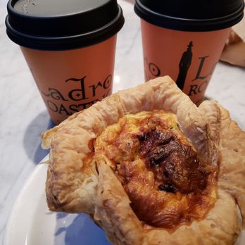 Caffe Ladro - Downtown Pine - Ladro Seattle Quiche with bacon. - Coffee & Tea Near Me - Seattle, Washington Caffe Ladro - Downtown Pine - Ladro Seattle Quiche with bacon. - Coffee & Tea Near Me - Seattle, Washington