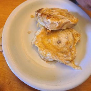 Western Cafe - Cinnamon roll French toast. Needed more cinnamon - Breakfast & Brunch Near Me - Bozeman, Montana Western Cafe - Cinnamon roll French toast. Needed more cinnamon - Breakfast & Brunch Near Me - Bozeman, Montana