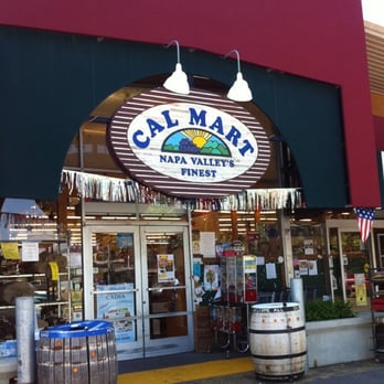 Cal Mart - The front entrance of the store. - Grocery Near Me - Calistoga, California