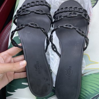 Lee's Shoe Repair - Hermes slides - Shoe Repair Near Me - Tampa, Florida Lee's Shoe Repair - Hermes slides - Shoe Repair Near Me - Tampa, Florida
