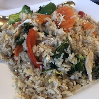 Thai Lotus - Pork Basil Fried Rice - Thai Near Me - Reno, Nevada Thai Lotus - Pork Basil Fried Rice - Thai Near Me - Reno, Nevada