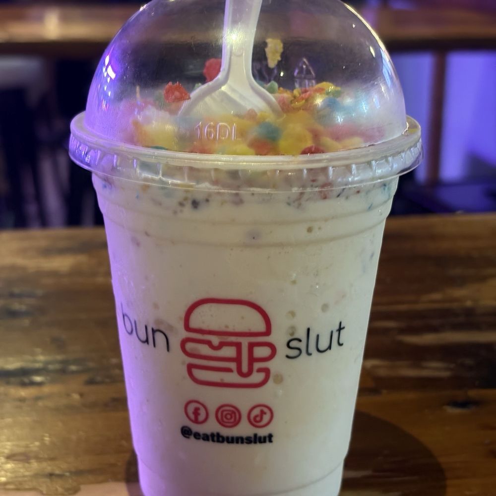 BunSlut - Fruity Pebbles Milkshake - Burgers Near Me - Houston, Texas BunSlut - Fruity Pebbles Milkshake - Burgers Near Me - Houston, Texas