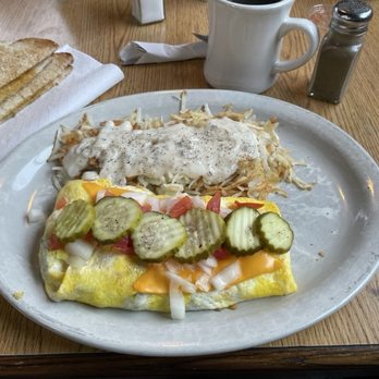 Country Cafe - Tracy - The cheese burger omelette is outta sight good. And it is just like it looks. It's my usual choice. - Desserts Near Me - Tracy, Missouri Country Cafe - Tracy - The cheese burger omelette is outta sight good. And it is just like it looks. It's my usual choice. - Desserts Near Me - Tracy, Missouri