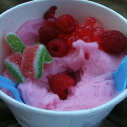 Strawberry lemonade yogurt.