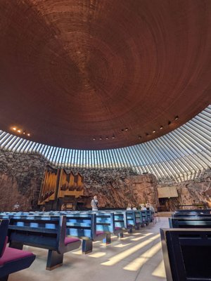 Temppeliaukio Church by null