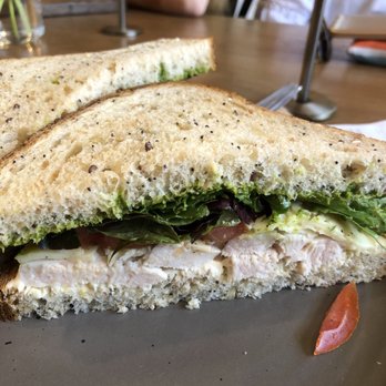 Mediterra Cafe - Turkey sandwich on heartland grain, havarti, lettuce, and tomato - Cafes Near Me - Sewickley, Pennsylvania Mediterra Cafe - Turkey sandwich on heartland grain, havarti, lettuce, and tomato - Cafes Near Me - Sewickley, Pennsylvania