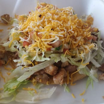 Ferny's Mexican Grill - Tostada pollo asado - Mexican Near Me - Santee, California Ferny's Mexican Grill - Tostada pollo asado - Mexican Near Me - Santee, California