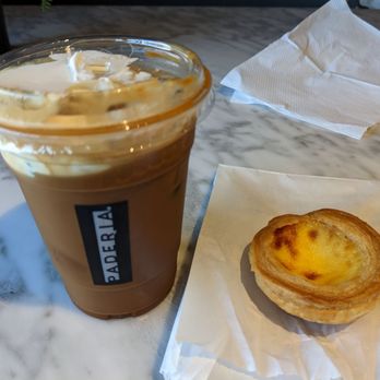 Paderia Bakehouse - Iced Vietnamese coffee & Portuguese egg tart - Bakeries Near Me - Irvine, California Paderia Bakehouse - Iced Vietnamese coffee & Portuguese egg tart - Bakeries Near Me - Irvine, California