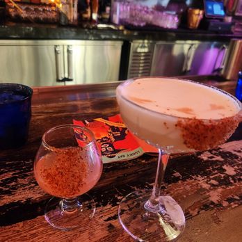 Lucky Day - Candy shot and spicy pepiño - Cocktail Bars Near Me - Las Vegas, Nevada Lucky Day - Candy shot and spicy pepiño - Cocktail Bars Near Me - Las Vegas, Nevada
