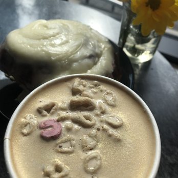 Killebrew Coffee - Cubano and Cinnamon roll. I had to request the sprinkles....I do like the idea!!!! - Coffee & Tea Near Me - Nashville, Tennessee Killebrew Coffee - Cubano and Cinnamon roll. I had to request the sprinkles....I do like the idea!!!! - Coffee & Tea Near Me - Nashville, Tennessee