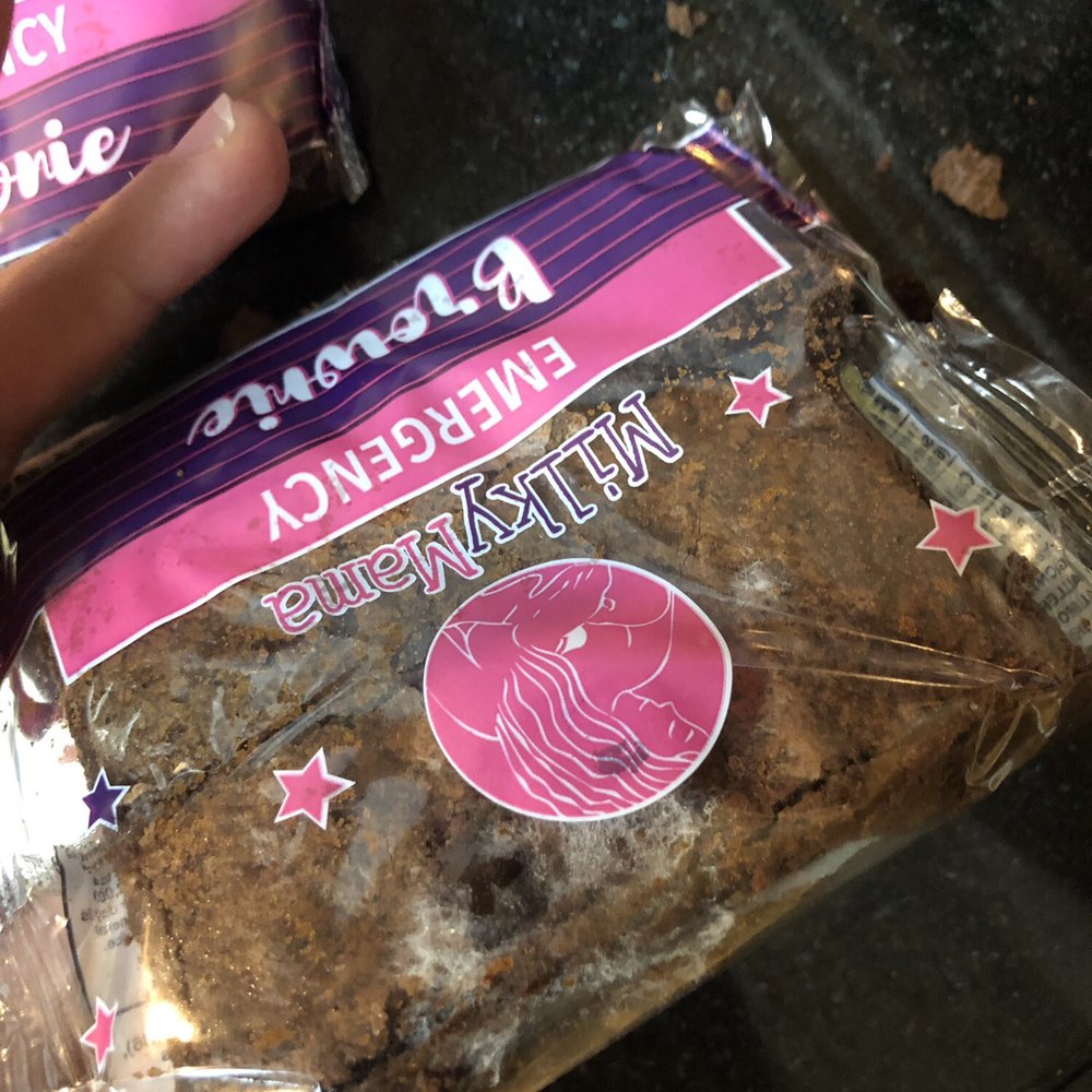 Milky Mama - Shows the mold on the brownies - Lactation Services Near Me - Rancho Cucamonga, California Milky Mama - Shows the mold on the brownies - Lactation Services Near Me - Rancho Cucamonga, California