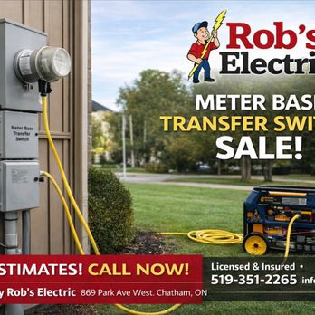 Rob's Electric - Electricians Near Me - Chatham, Ontario Rob's Electric - Electricians Near Me - Chatham, Ontario