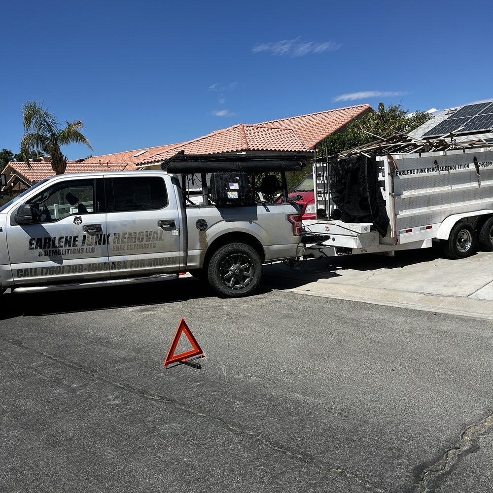 Earlene Junk Removal & Demolition - Truck - Junk Removal & Hauling Near Me - Palm Desert , California Earlene Junk Removal & Demolition - Truck - Junk Removal & Hauling Near Me - Palm Desert , California