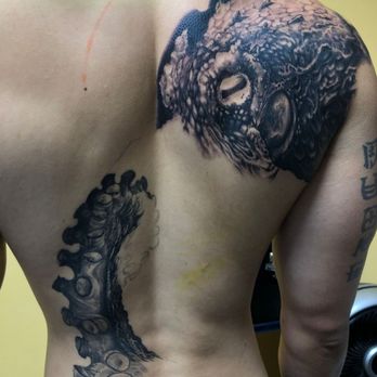Outer Limits Tattoo - Session 2, freehand! - Tattoo Near Me - Long Beach, California Outer Limits Tattoo - Session 2, freehand! - Tattoo Near Me - Long Beach, California