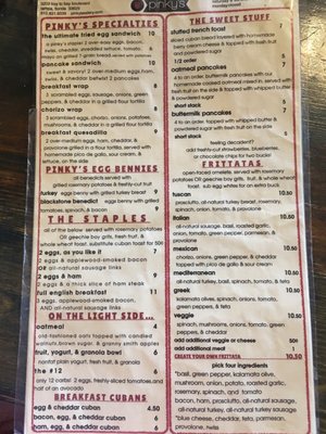 Menu photo 6 Pinky's Tampa, FL