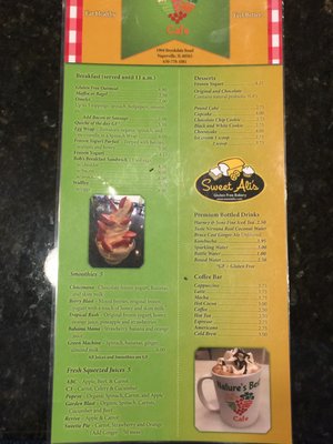 Menu photo 1 Nature's Best Cafe Naperville, IL Menu photo 1 Nature's Best Cafe Naperville, IL