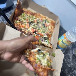 Tatiana Pizza - Made a normal slice from my gargantuan slice