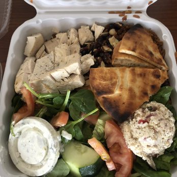 Bon Appetit Cafe - Chicken Feta Platter...My go-to! The chicken is hot, veggies fresh, and I could eat that feta mix with literally anything. - Coffee & Tea Near Me - Colonie, New York Bon Appetit Cafe - Chicken Feta Platter...My go-to! The chicken is hot, veggies fresh, and I could eat that feta mix with literally anything. - Coffee & Tea Near Me - Colonie, New York