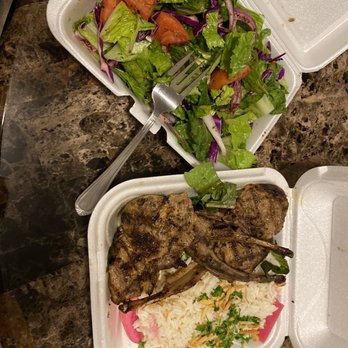 Shawarma Man - Lamp Chops w/rice and House Salad - Mediterranean Near Me - Southfield, Michigan Shawarma Man - Lamp Chops w/rice and House Salad - Mediterranean Near Me - Southfield, Michigan