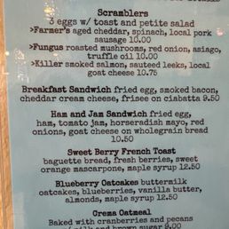 Ham and Jam Breakfast Sandwich description