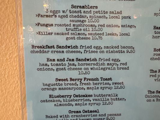Menu photo 1 Crema Cafe Madison, WI