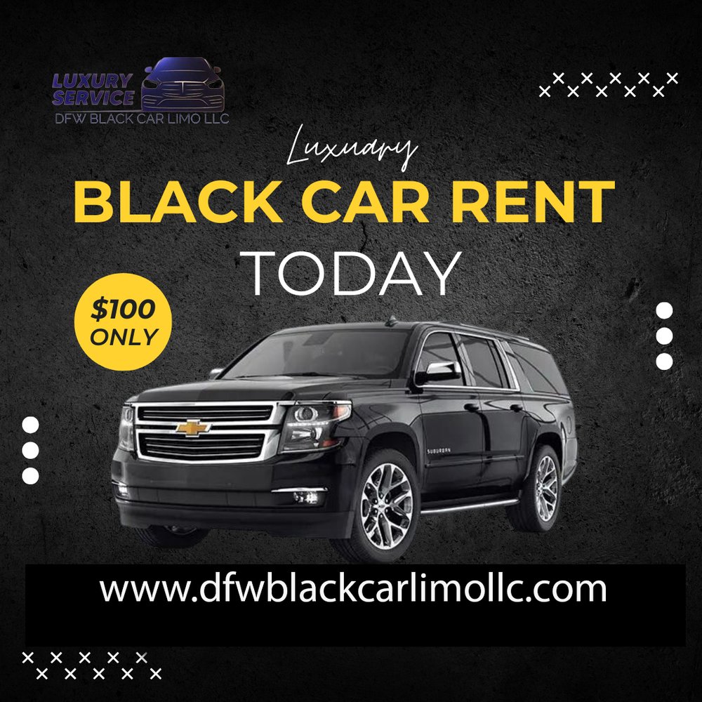 DFW BLACK CAR LIMO 1110 Belew St, Irving, Texas Town Car Service