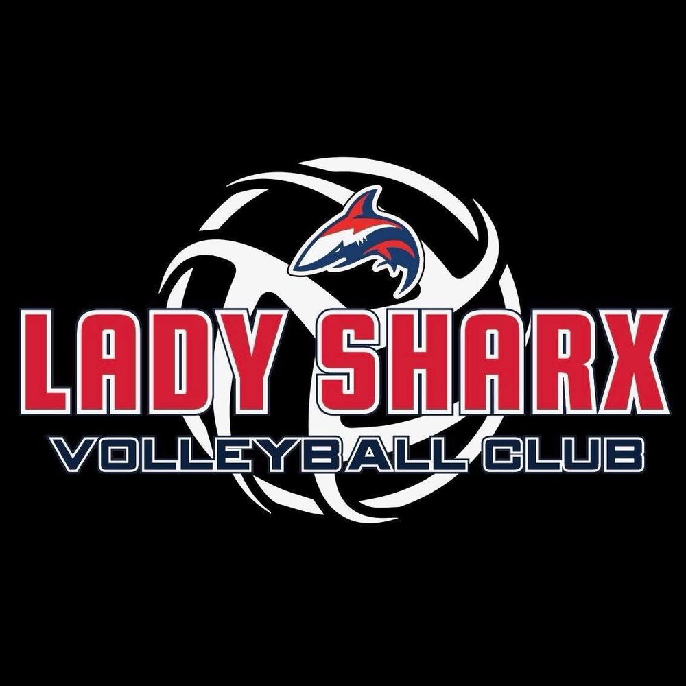 Lady Sharx Volleyball Club Logo