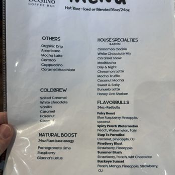 DeGiNo Coffee Bar - Menu May 2025 - Coffee & Tea Near Me - Buckeye, Arizona DeGiNo Coffee Bar - Menu May 2025 - Coffee & Tea Near Me - Buckeye, Arizona
