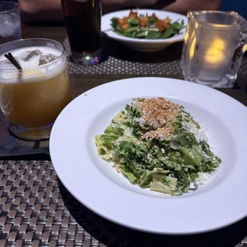 13 Prime Steak - Cesar salad and green salad - Steakhouses Near Me - Clovis, California