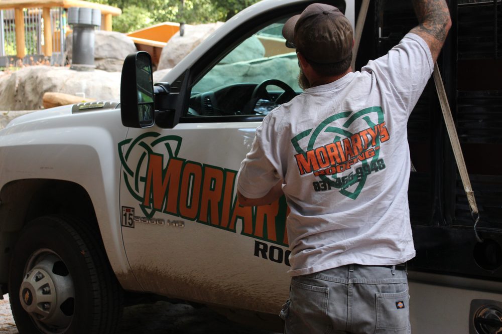 Slide of Moriarty's Roofing
