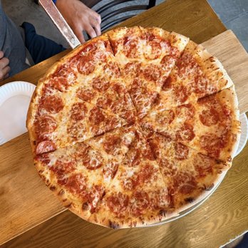 D'Allesandro's Pizza - Large pepperoni pizza - Pizza Near Me - Summerville, South Carolina D'Allesandro's Pizza - Large pepperoni pizza - Pizza Near Me - Summerville, South Carolina