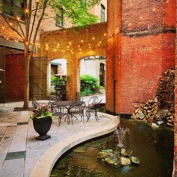 Old Original Bookbinders - Courtyard Patio - Seafood Near Me - Richmond, Virginia Old Original Bookbinders - Courtyard Patio - Seafood Near Me - Richmond, Virginia