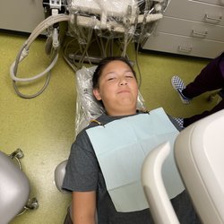 Clayton Kids Dentistry - Before the gas. Calm as can be