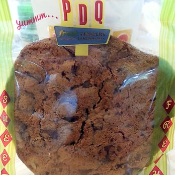 PDQ Chicken - A chocolate chip cookie in PDQ retro package. Tastes Great! - Sandwiches Near Me - Saint Johns, Florida PDQ Chicken - A chocolate chip cookie in PDQ retro package. Tastes Great! - Sandwiches Near Me - Saint Johns, Florida