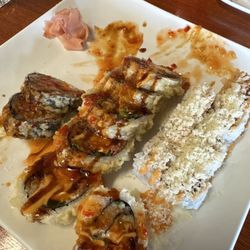 JuRin - Godzilla Roll Monster Roll Crunchy Spicy Tuna roll