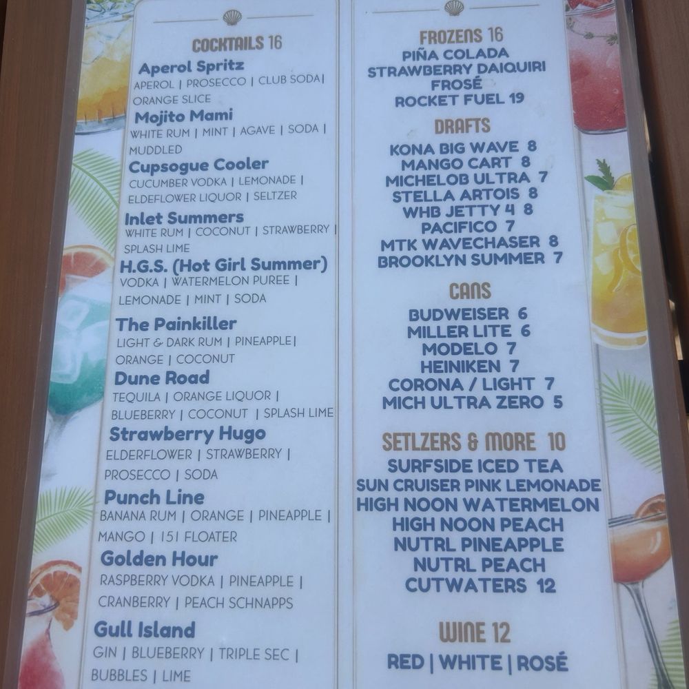 The Beach House - Drink menu - Bars Near Me - Westhampton Beach, New York The Beach House - Drink menu - Bars Near Me - Westhampton Beach, New York