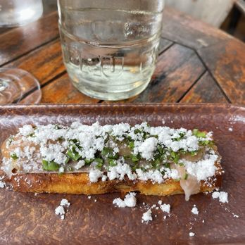 Parallel - Anchoa - anchovy toast - Spanish Near Me - Amsterdam, New Hampshire Parallel - Anchoa - anchovy toast - Spanish Near Me - Amsterdam, New Hampshire