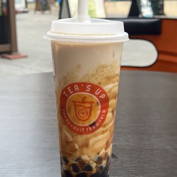 Tea's Up - 23.Brown Sugar Bubble Milk Black Tea - Bubble Tea Near Me - Somerville, New Jersey