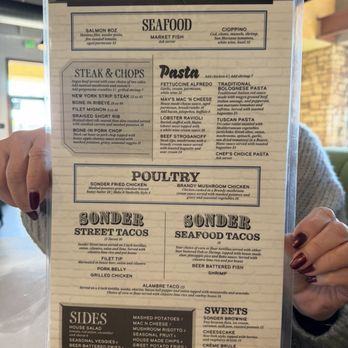 Sonder - Menu - Salad Near Me - Bakersfield, California