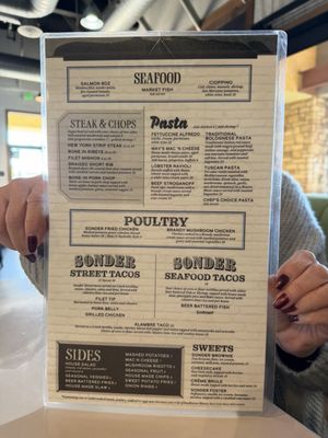 Menu photo 2 Sonder Bakersfield, CA