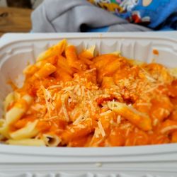 Cheese Wheel Pasta - Penne alla Vodka