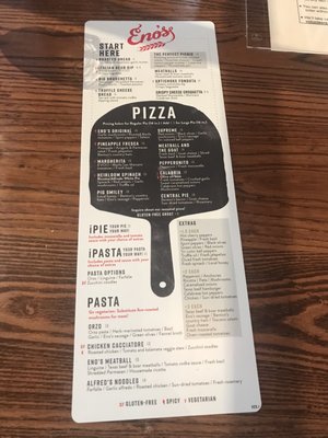 Menu photo 2 Eno's Pizza Tavern Forney, TX Menu photo 2 Eno's Pizza Tavern Forney, TX