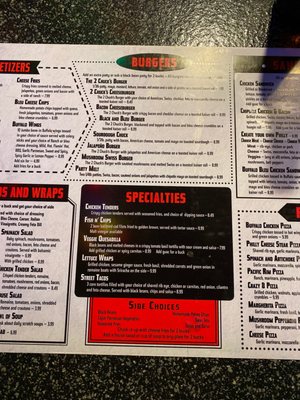 Menu photo 1 II Charlies Denton, TX