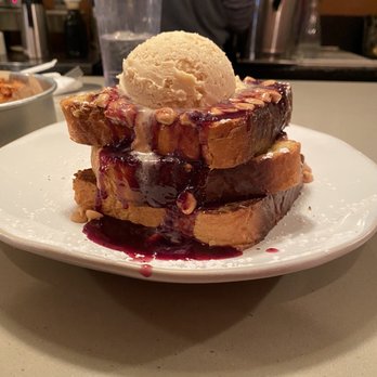 Cafe Seventy Two - Peanut butter and jelly French toast - Breakfast & Brunch Near Me - Ewing, New Jersey