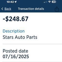 This second Transaction was not permitted by me. And posted 8 months after I received the part I ordered 9 months ago. This second Transaction was not permitted by me. And posted 8 months after I received the part I ordered 9 months ago.