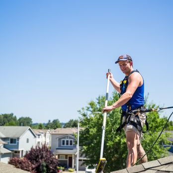 Window and Gutter Cleaning Ninjas - Harnesses and ropes make a happy ninja! - Gutter Services Near Me - Tacoma, Washington Window and Gutter Cleaning Ninjas - Harnesses and ropes make a happy ninja! - Gutter Services Near Me - Tacoma, Washington