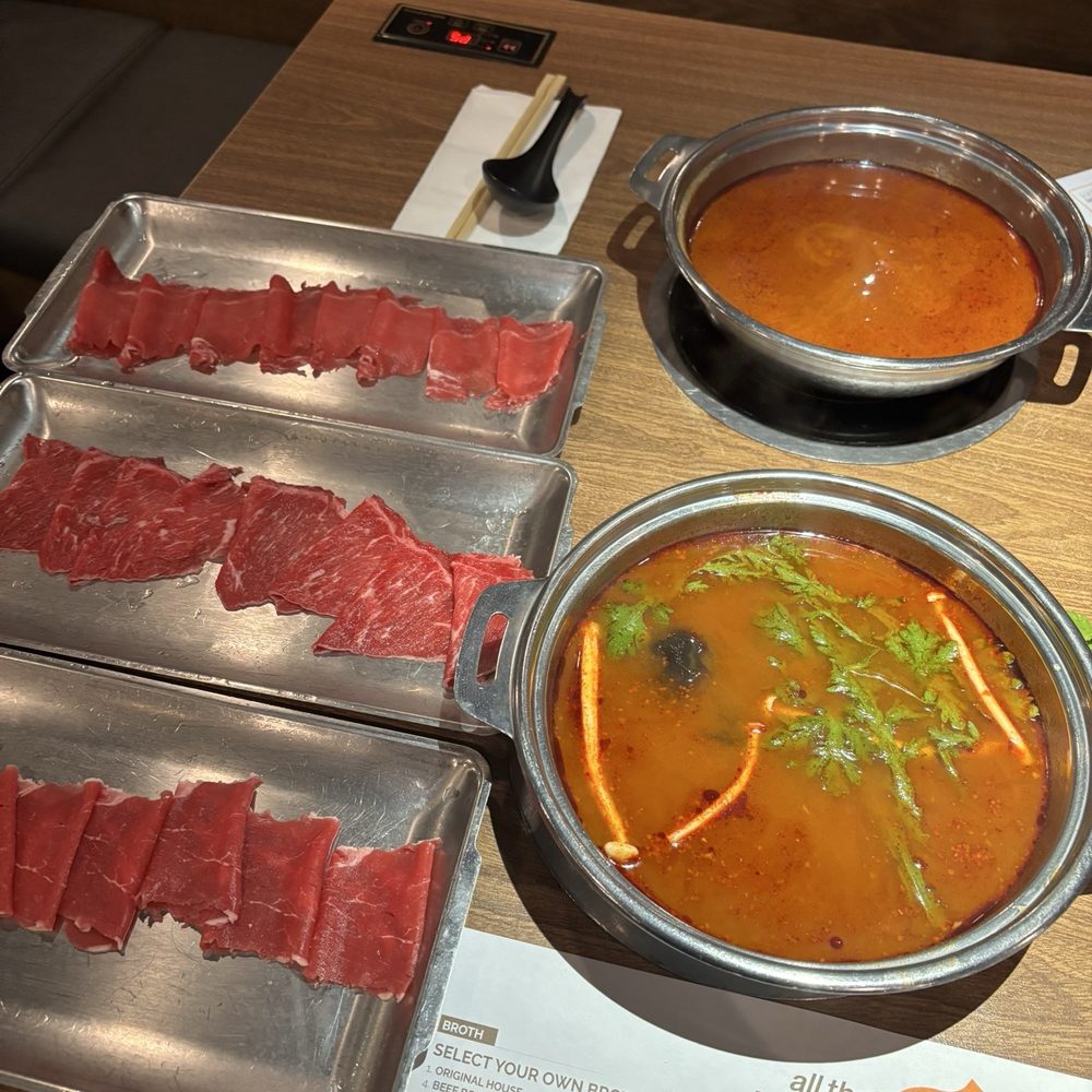 meats and spicy beef broth meats and spicy beef broth