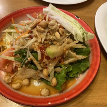 Too Thai Street Eats - Papaya salad - Thai Near Me - Carrollton, Texas