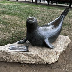 Crocker Park - Cute Statue in Crocker Park of Winslow II.
