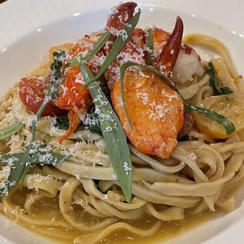 Tomasso - Butter Poached Lobster. Perfectly cooked pasta. Blood. Oranges. Be sure to have spoon for the broth - Italian Near Me - Kiawah Island, South Carolina